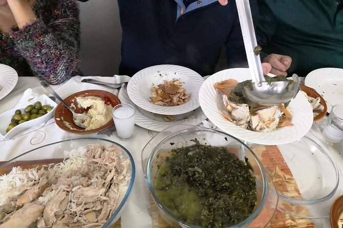 Authentic Lebanese Cooking Lesson and Meal with Tania's Family in Beirut - The meal finish: home cooking, soft drinks, and a couple of glasses of arak