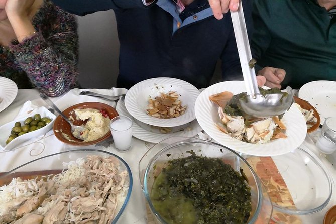 Authentic Lebanese Meal in Beirut in Tania's Family Home - What’s on the table: lentils, stuffed vine leaves, and serious eggplant