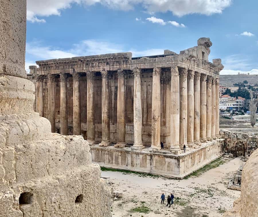 Baalbek Temples & Ksara Caves w/pick-up,guide, entries+lunch - Zahlé lunch break in the Beqaa Valley