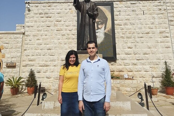Byblos Half-Day & st.Charbel great guide/all-in+breakfast - St Maron Annaya monastery: hilltop views and the story of Saint Charbel
