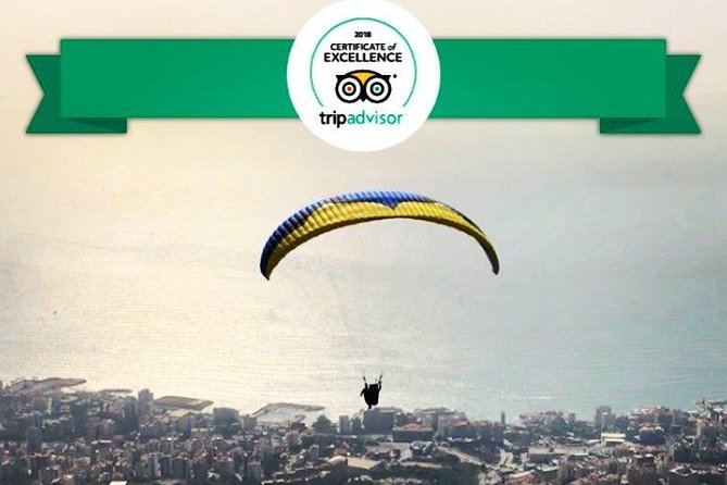 First Paragliding Club in Lebanon - Since 1992 - Jounieh Bay Landing: The Moment It Gets Real