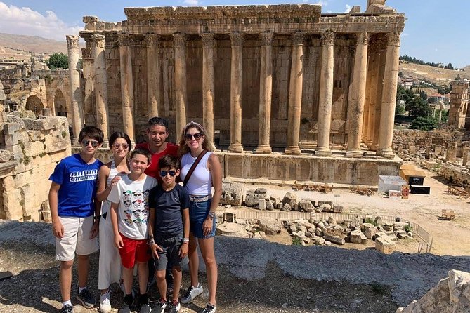 Guided Private Full Day Tour to Baalbek, Anjar and Chateau Ksara - Baalbek temple complex: Bacchus and Jupiter at scale