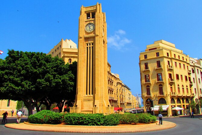 Guided Small-Group Tour to Beirut, Beiteddin & Deir elQamar - Nejme Square, Beirut Souks, and Roman Baths in the same downtown loop