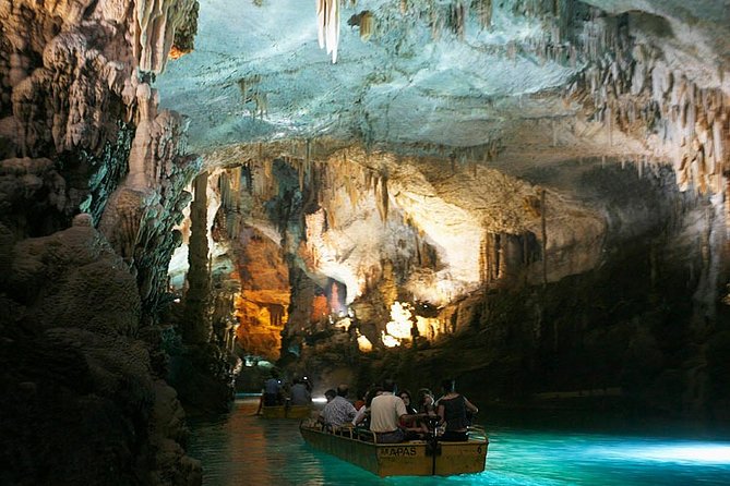 Semi-Private Tour to Jeita Grotto, Harissa & Byblos with Lunch - Jeita Grotto: crystals overhead and a lower gallery underwater river