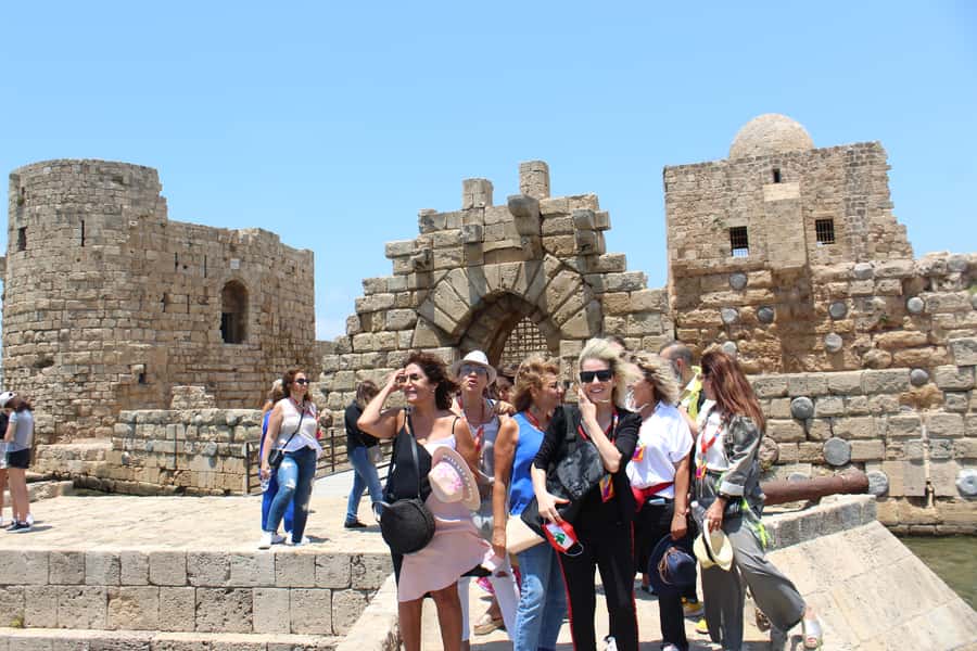 Sidon & Tyre Unesco Heritage w/pick-up, guide, entries+lunch - Sidon’s Crusaders’ Castle: fortress views and a quick hit of medieval power